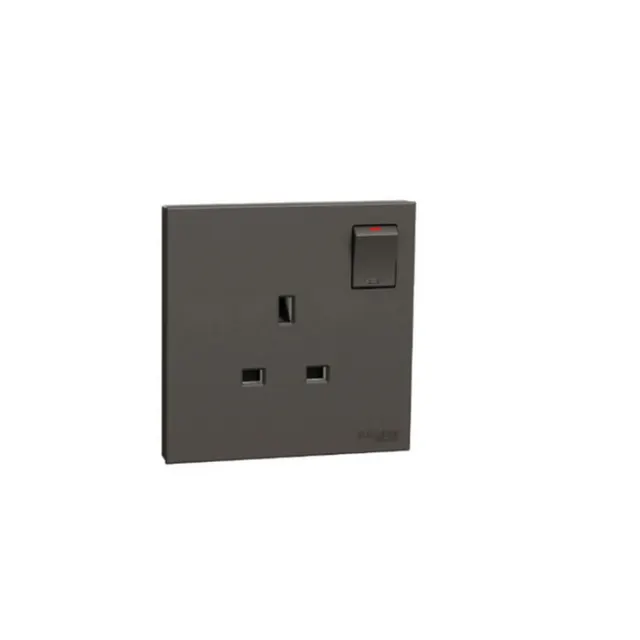 Schneider AVATARON-C-E8715-13A 250V 1G W/Sw/Soc Dg