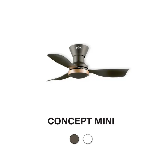 Deka Concept Mini 34" Ceiling Fan