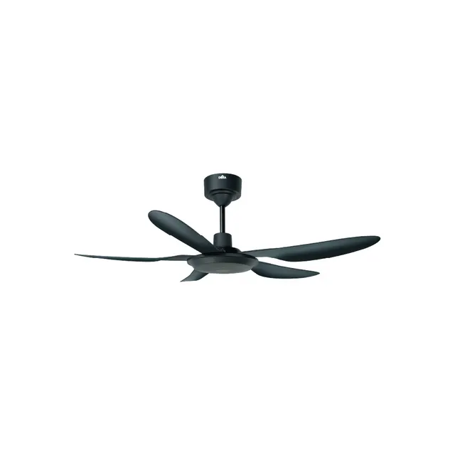 Deka F5DC Pro 46 DC Ceiling Fan With Remote Control Matt Black