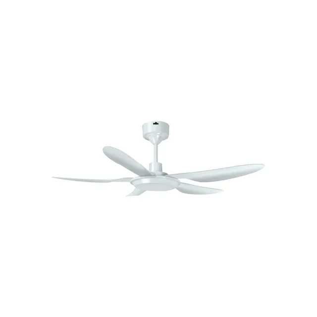 Deka F5DC Pro 46 DC Ceiling Fan With Remote Control Metallic White
