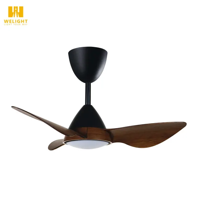 Deka Crox 28 LED DC Ceiling Fan Walnut