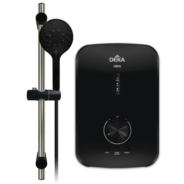 Deka Nero (matt Black) Water Heater