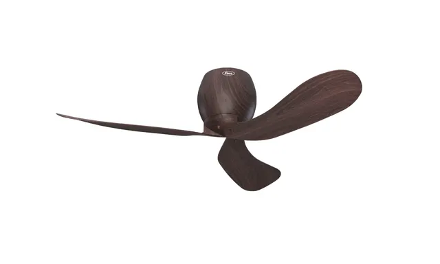 Fiero Zenia 52" Walnut Ceiling Fan