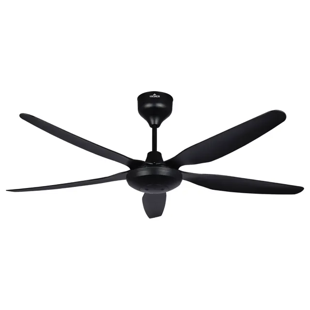 Kronos K6 DC Ceiling Fan Matt Black