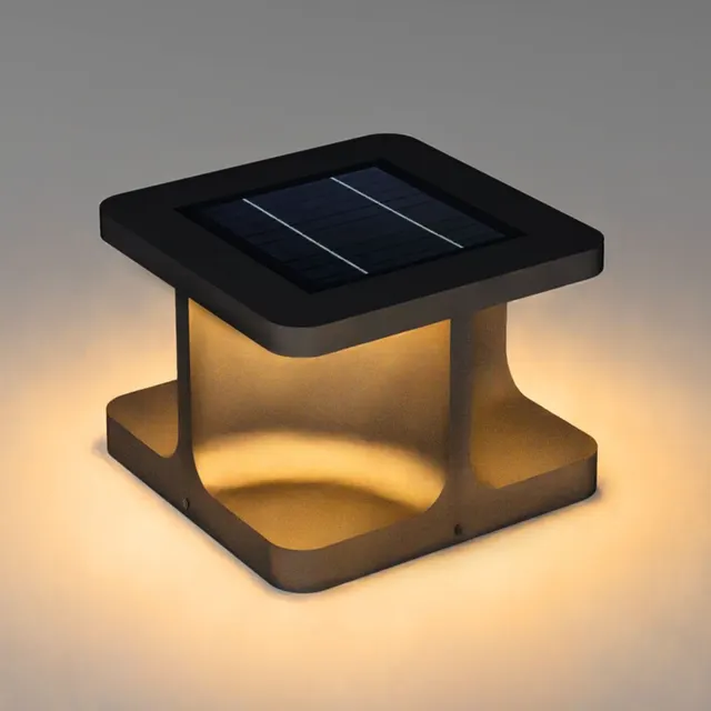 LH-BB2558-12 Perfectone Solar Pillar Light/ 12"
