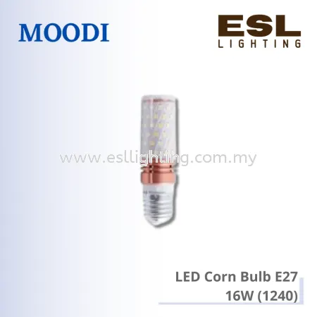 Moodi 1240 E27 16W 3000K Jagung Bulb