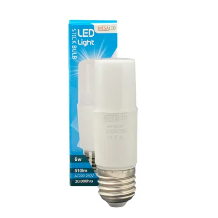 Mesa LED Stick Bulb E27 6W 3000K