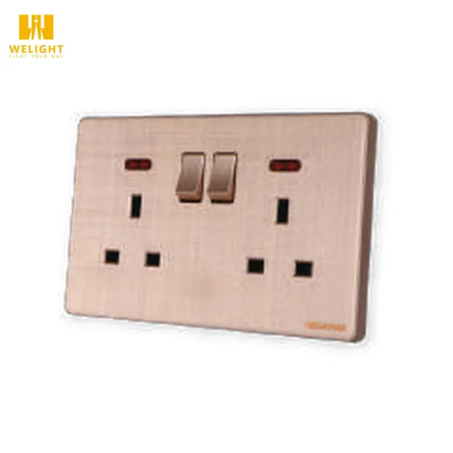 Megaman YTZ8-13A-2 250V 13A 2G Socket Gold
