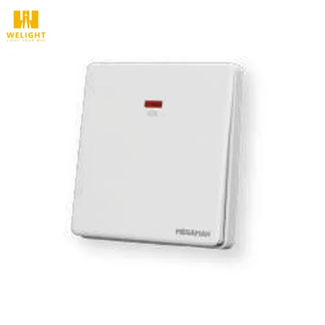 Megaman YTZ8-20A/N 250V 20A 1 Way DP Switch With Neon White