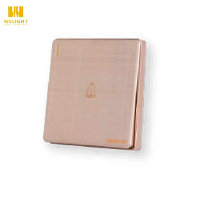 Megaman YTZ8-DB 250V 10A Door Bell With Luminous Gold