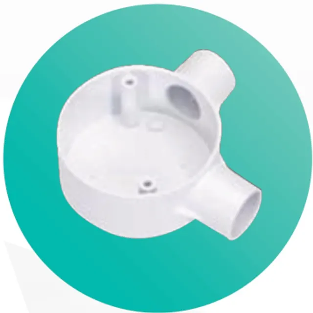 Super A 25MM Angle 2 Way Circular Box