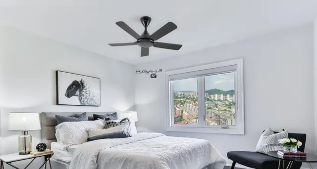 Panasonic Bayu Jr 38" DC Motor (black) Ceiling Fan