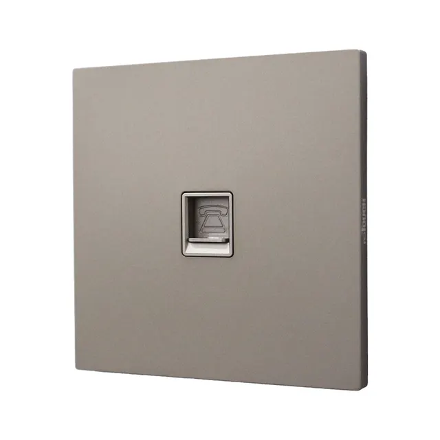 Retouch Thins+ Tel Outlet (RJ11) Ecru Colour