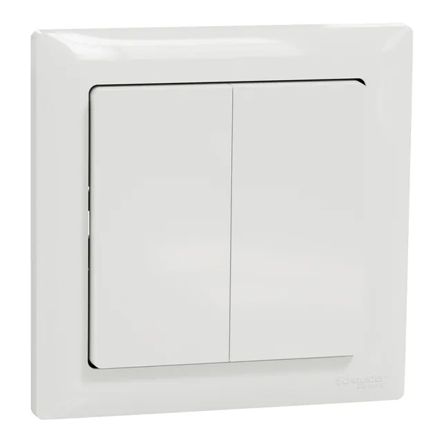 Affle Plus 10AX 250V 2G 2W White