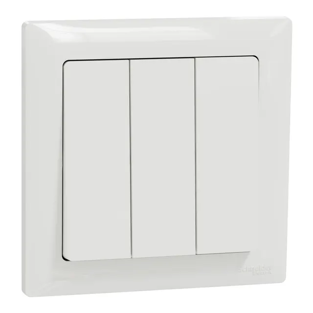 Affle Plus 10AX 250V 3G 2W White