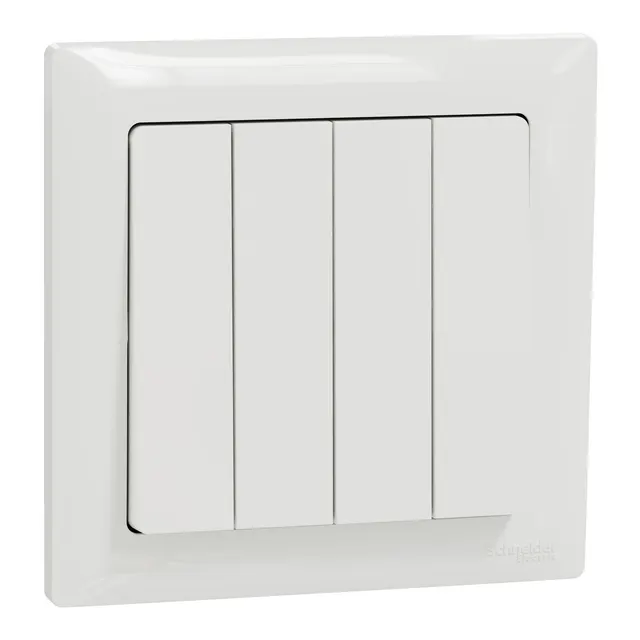 Affle Plus 10AX 250V 4G 1W White