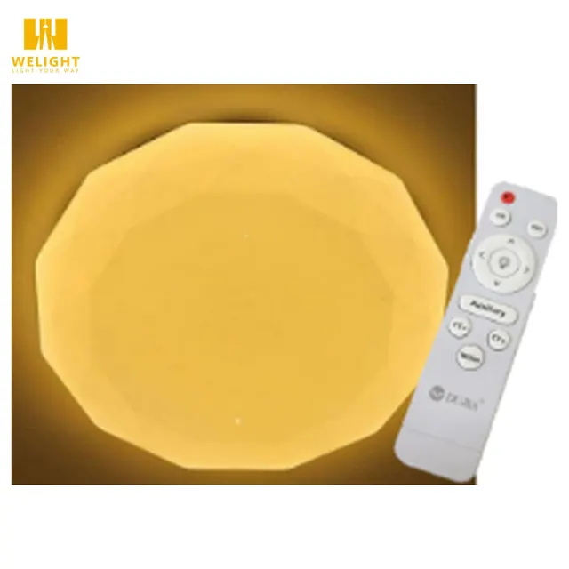 DJ-301A Dujia Ceiling Lamp Tri-Colour 2 24W 400MM With Remote