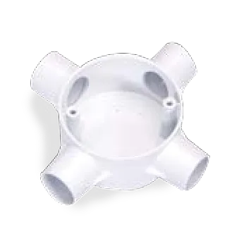 Circular 4 Way Box