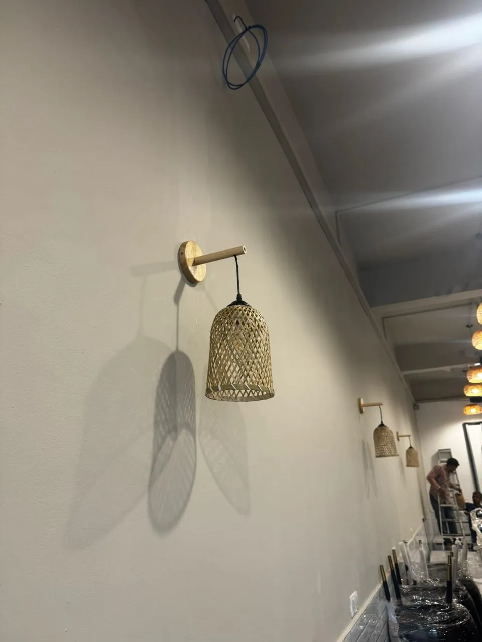 Lights and fans installed on a customer's project, photo 8