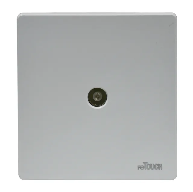 reTOUCH Ultra Rimless 1 Gang TV Outlet