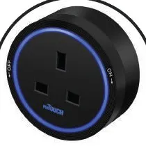 reTOUCH Track Socket 13A Flat Pin